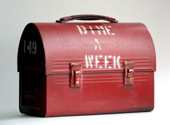 Red lunch pails were used to collect the first donations that helped fund CAN DO in 1956.