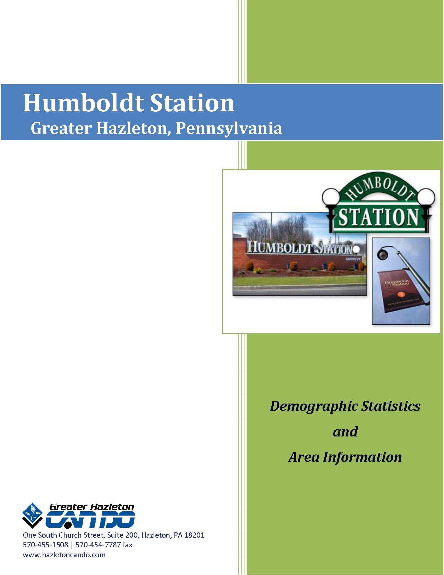 Humboldt Station and Site 107 demographic area information 1 Page 01