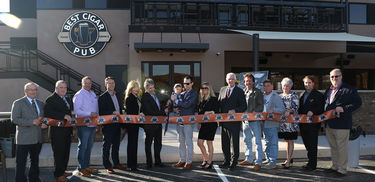 Best Cigar Pub ribbon Cutting