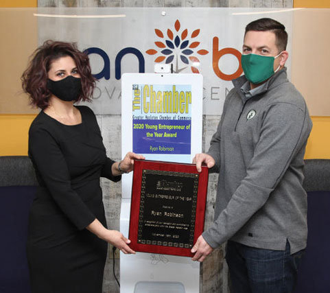 Jocelyn Sterenchock and Ryan Robinson